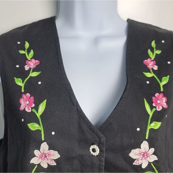 Vintage BLAIR Floral Vest - Picture 4 of 7